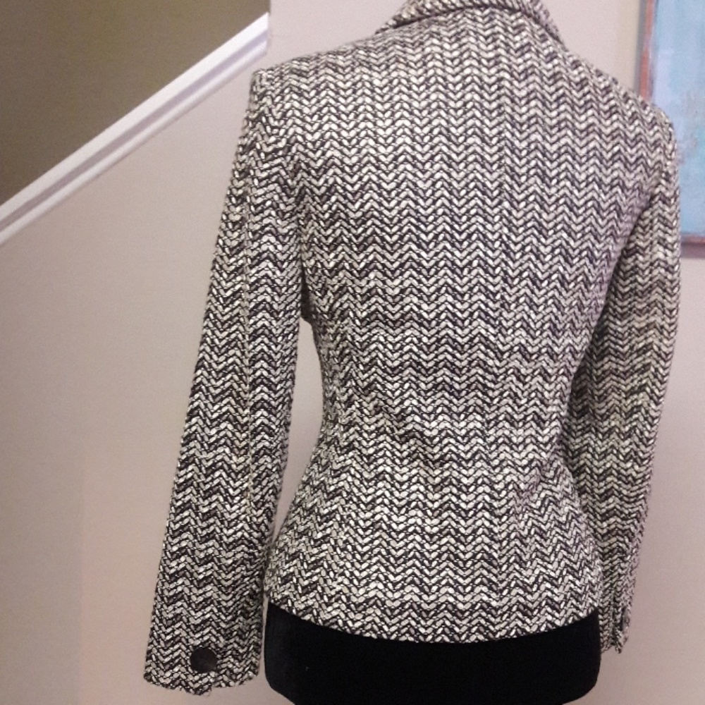 Talbots/ Three Button Front/ Tweed Blazer - image 7